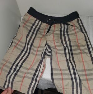 Boys Burberry swim shorts